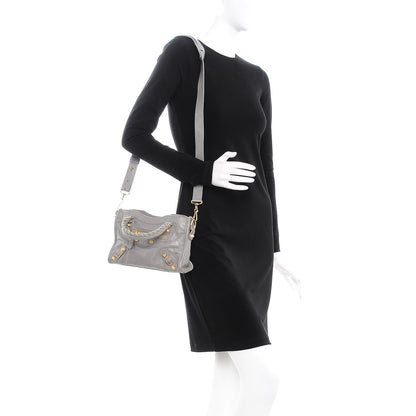 Balenciaga Agneau Giant 12 Gold Hardware Mini City Gris Pyrite 2 of 10