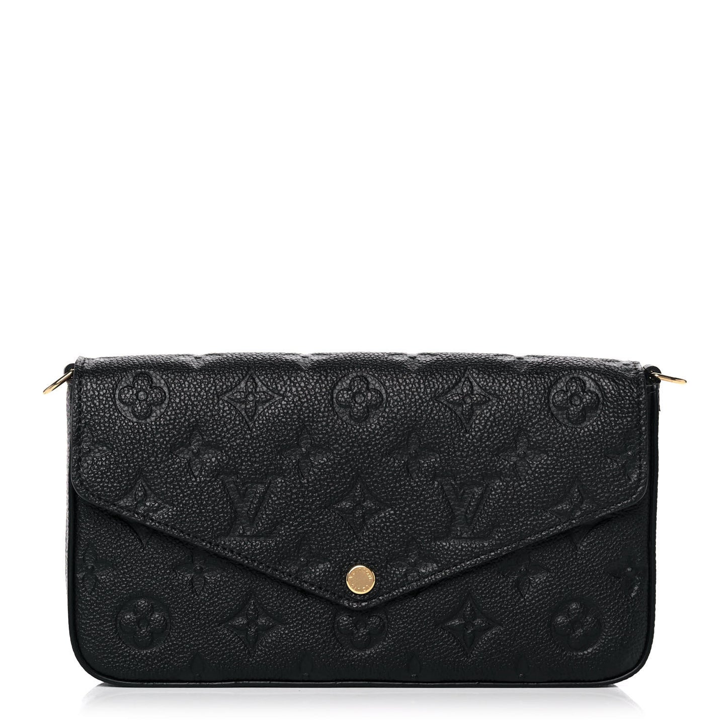 Empreinte Pochette Felicie Chain Wallet Black