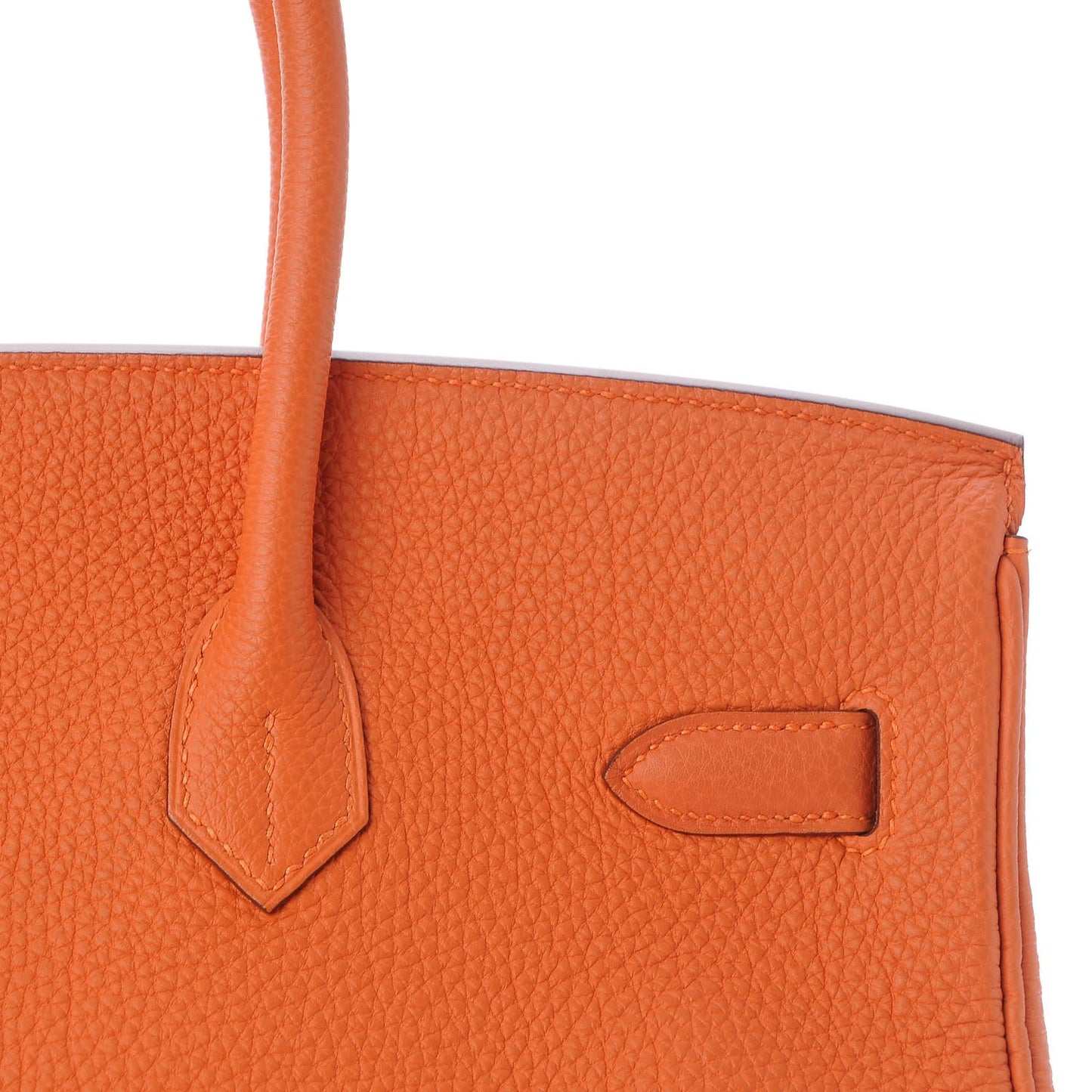 Togo Birkin 35 Orange