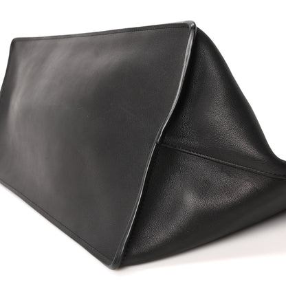 The Row Polished Saddle Calfskin Idaho Top Handle Black 9 of 9