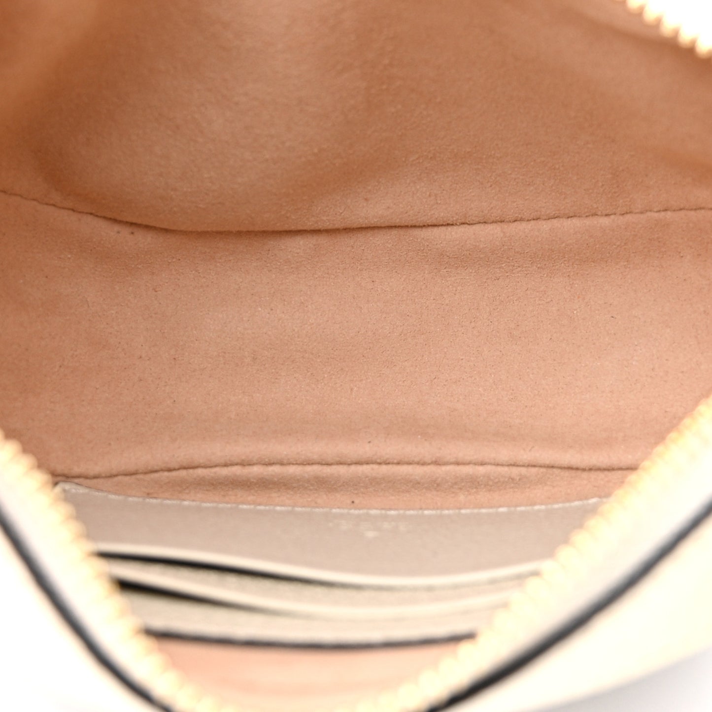 GG Supreme Monogram Textured Dollar Calfskin Web Mini Ophidia Half Moon Hobo Beige Ebony Mystic White