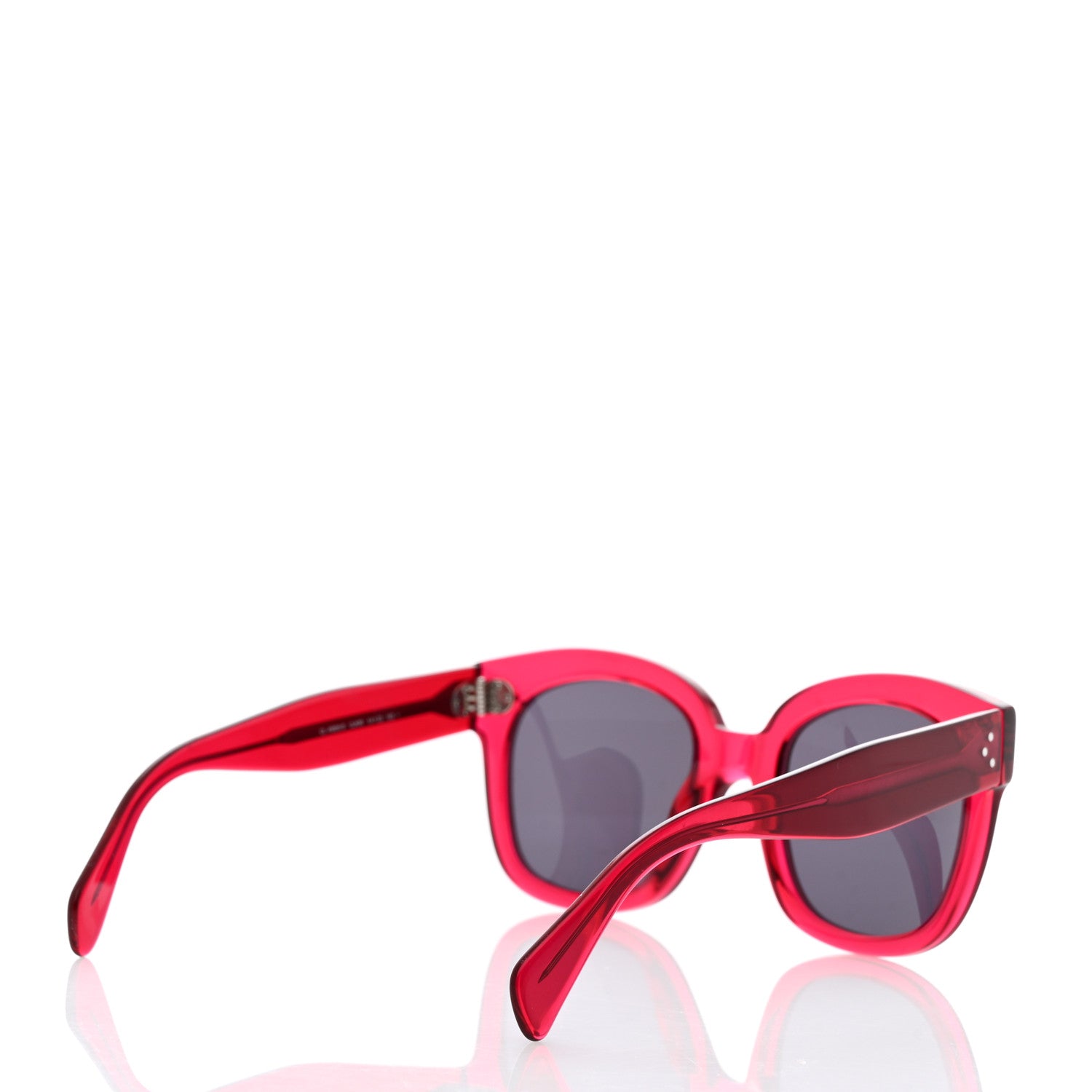 Celine New Audrey Sunglasses CL 41805/S Red 4 of 6