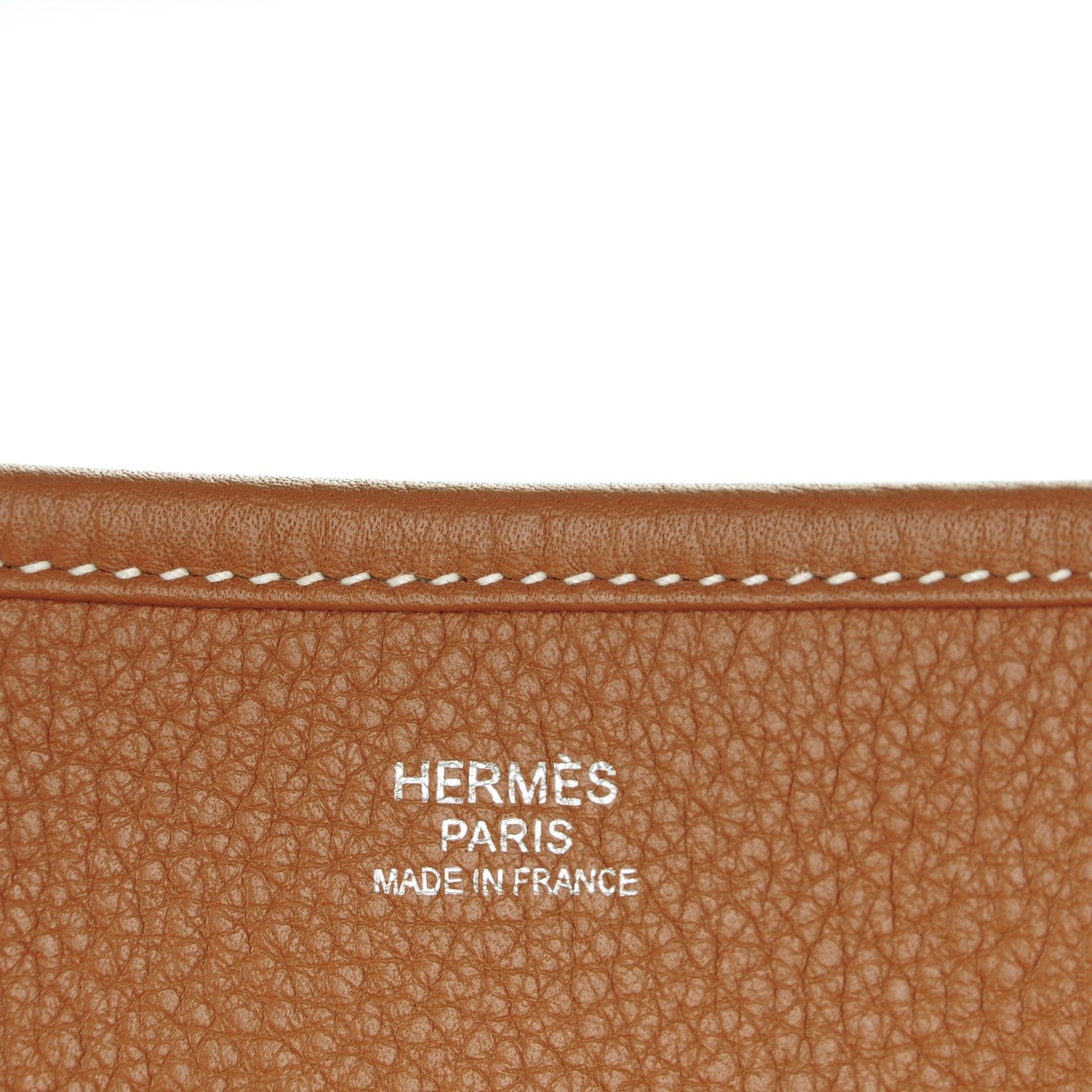 Hermes Taurillon Clemence Evelyne III GM Gold 6 of 7