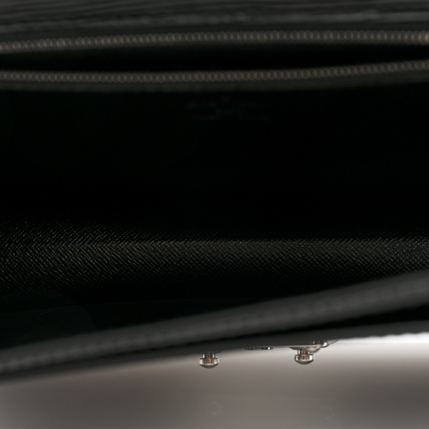 Louis Vuitton Epi Pochette Sellier Dragonne Clutch Black 5 of 6