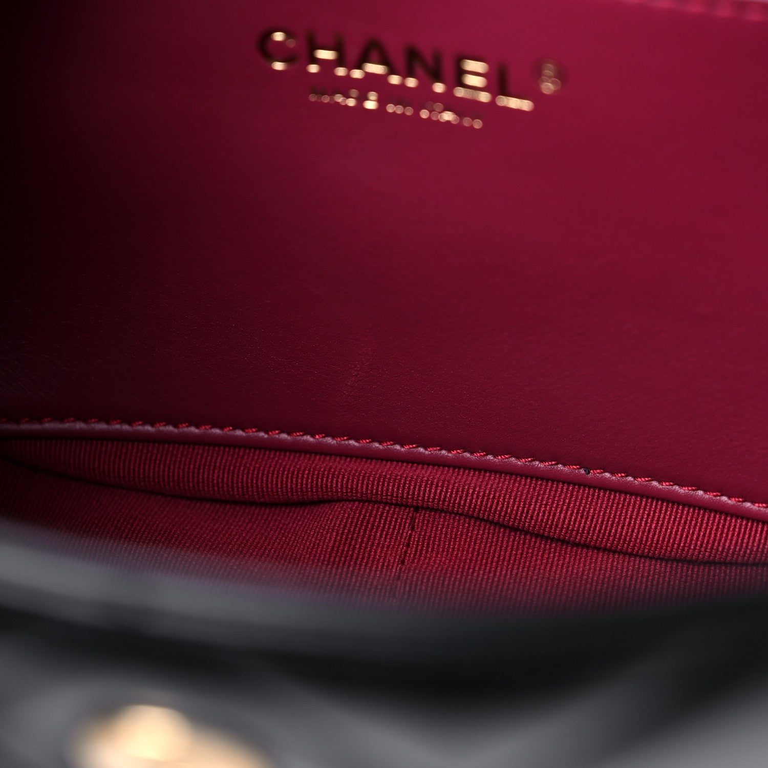 Chanel Lambskin Quilted Small Chain Hobo Black 9 of 11