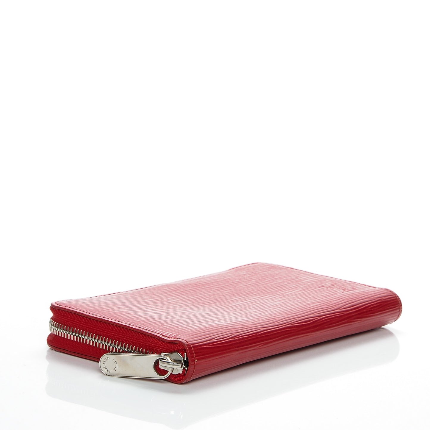 Epi Zippy Wallet Rouge