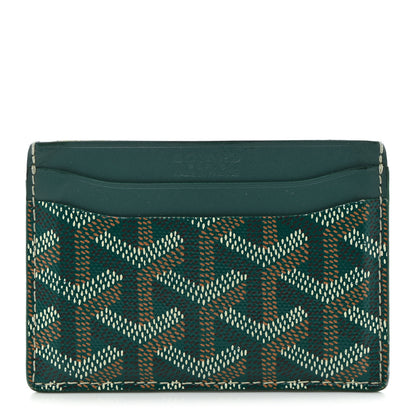 Goyard Goyardine Saint Sulpice Card Holder Green 1 of 10