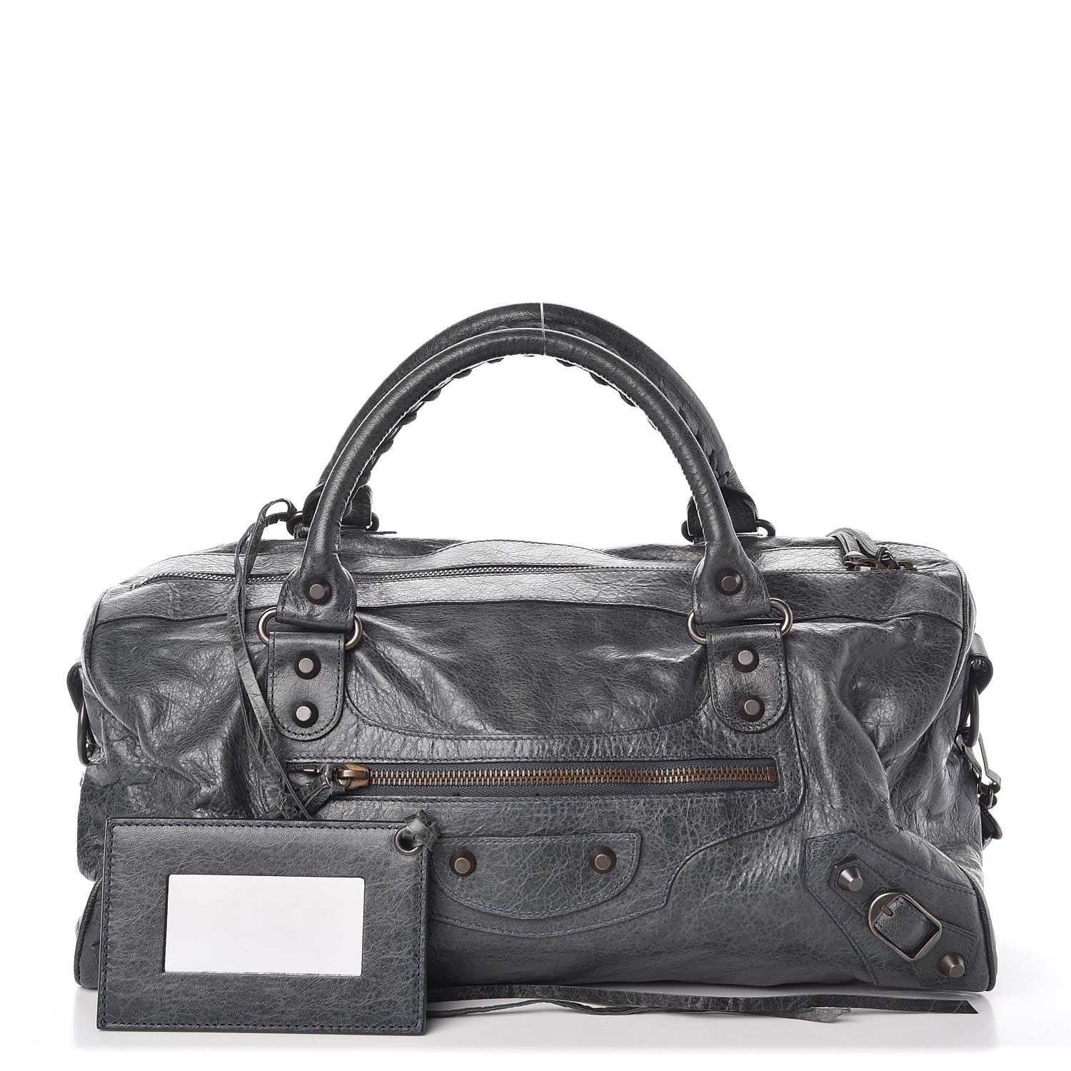 Balenciaga Agneau Classic Hardware Twiggy Anthracite 1 of 8