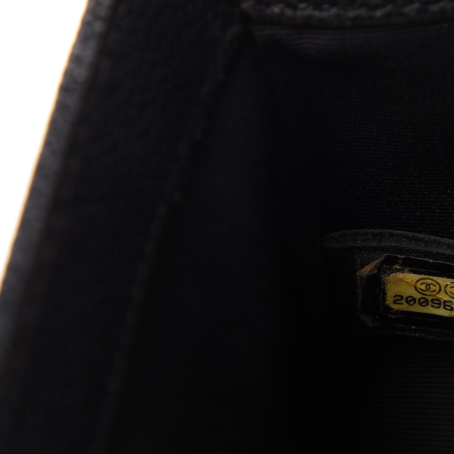 Caviar Quilted Small Boy Flap Black