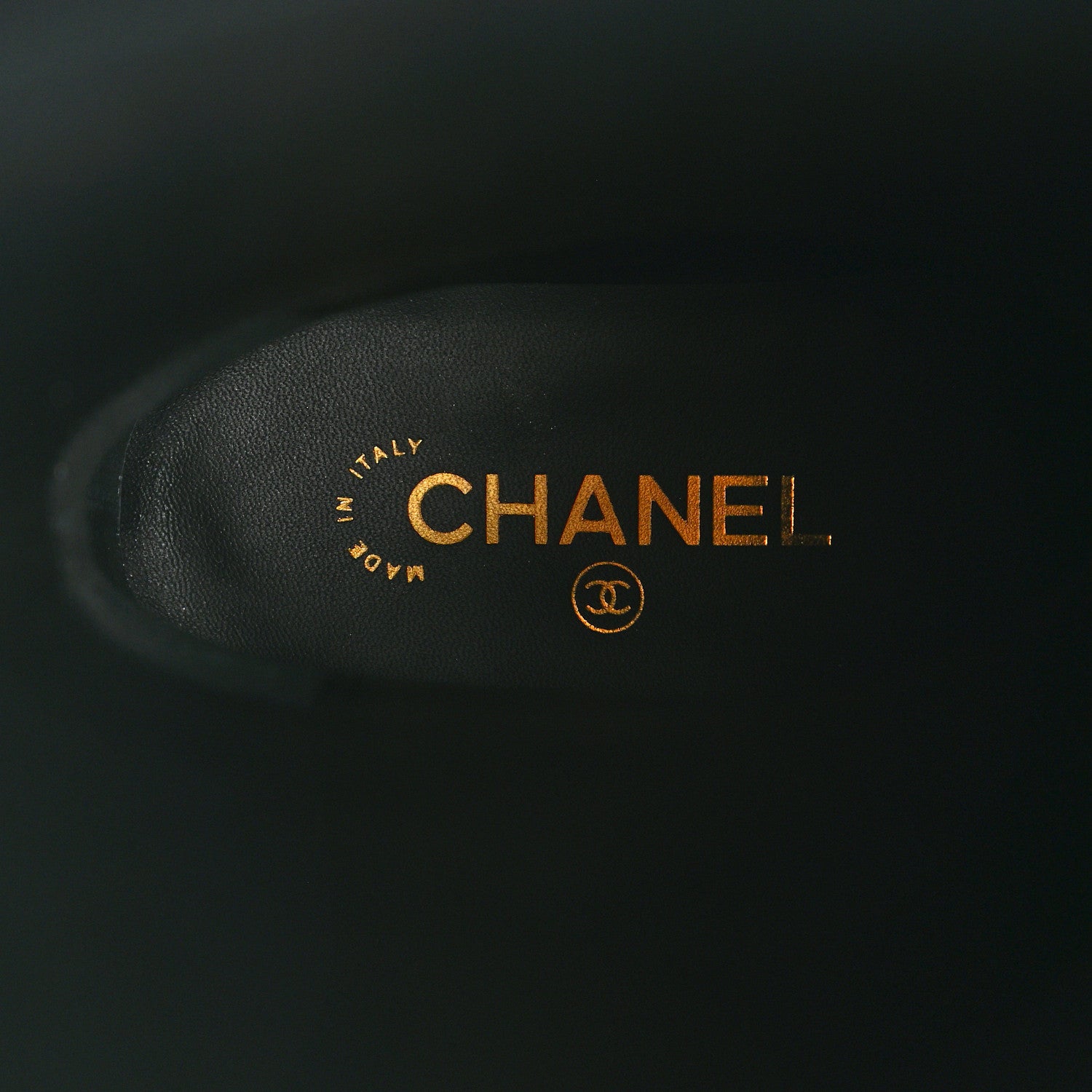 Chanel Calfskin CC Buckle High Boots 38 Black 7 of 9