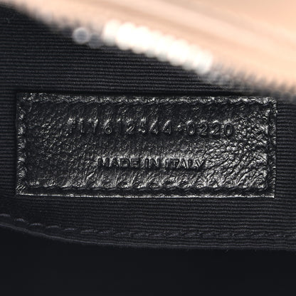 Saint Laurent Calfskin Matelasse Monogram Lou Camera Bag Nude Powder 6 of 11