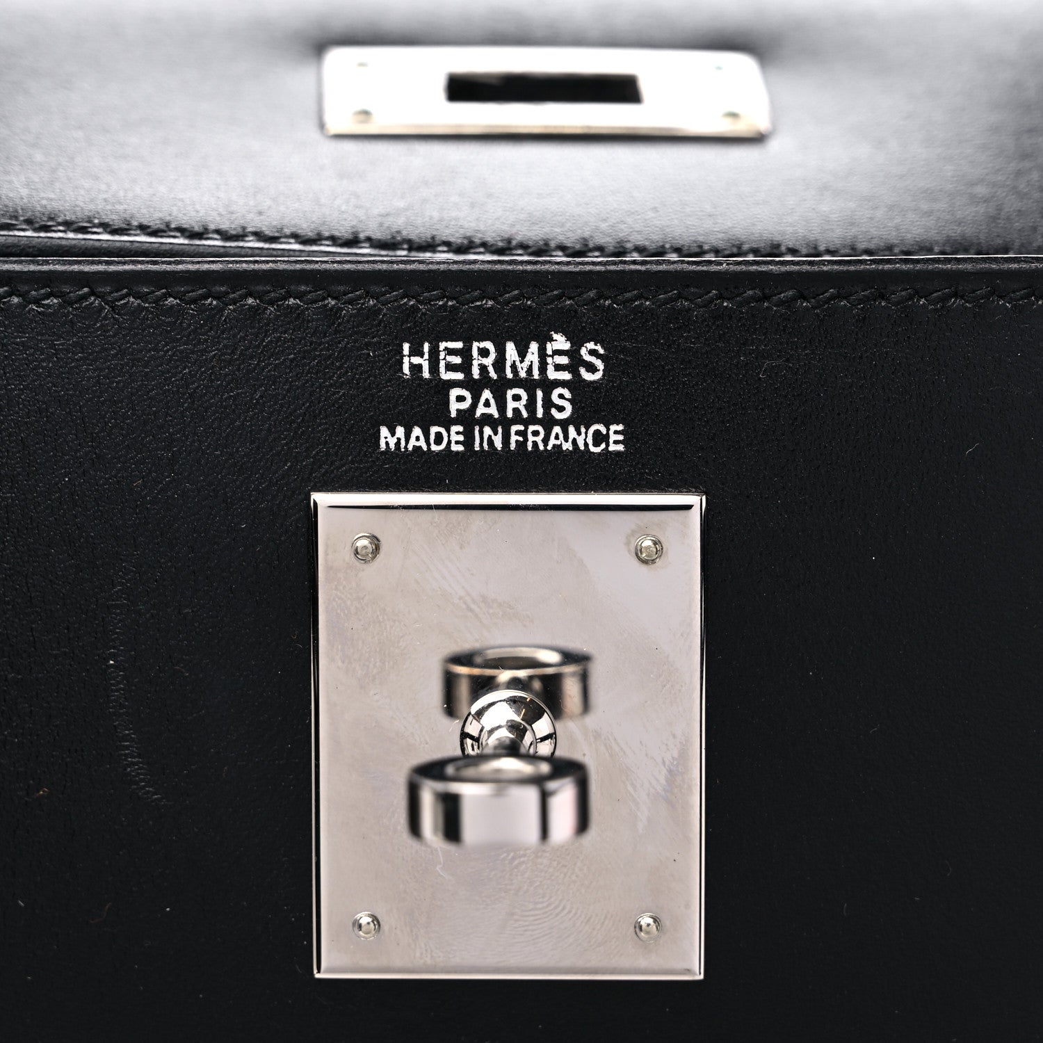 Hermes Box Kelly Sellier 32 Black 6 of 16
