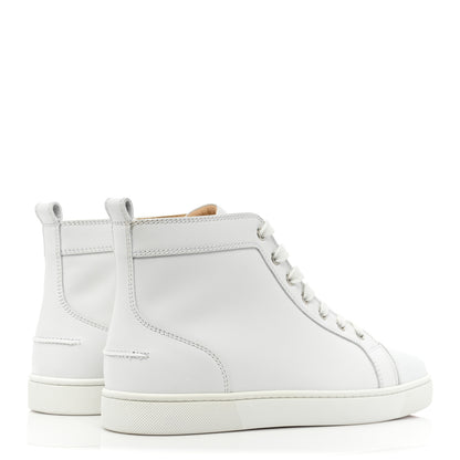 Christian Louboutin Calfskin Mens Louis Flat Sneakers 42 White 5 of 10