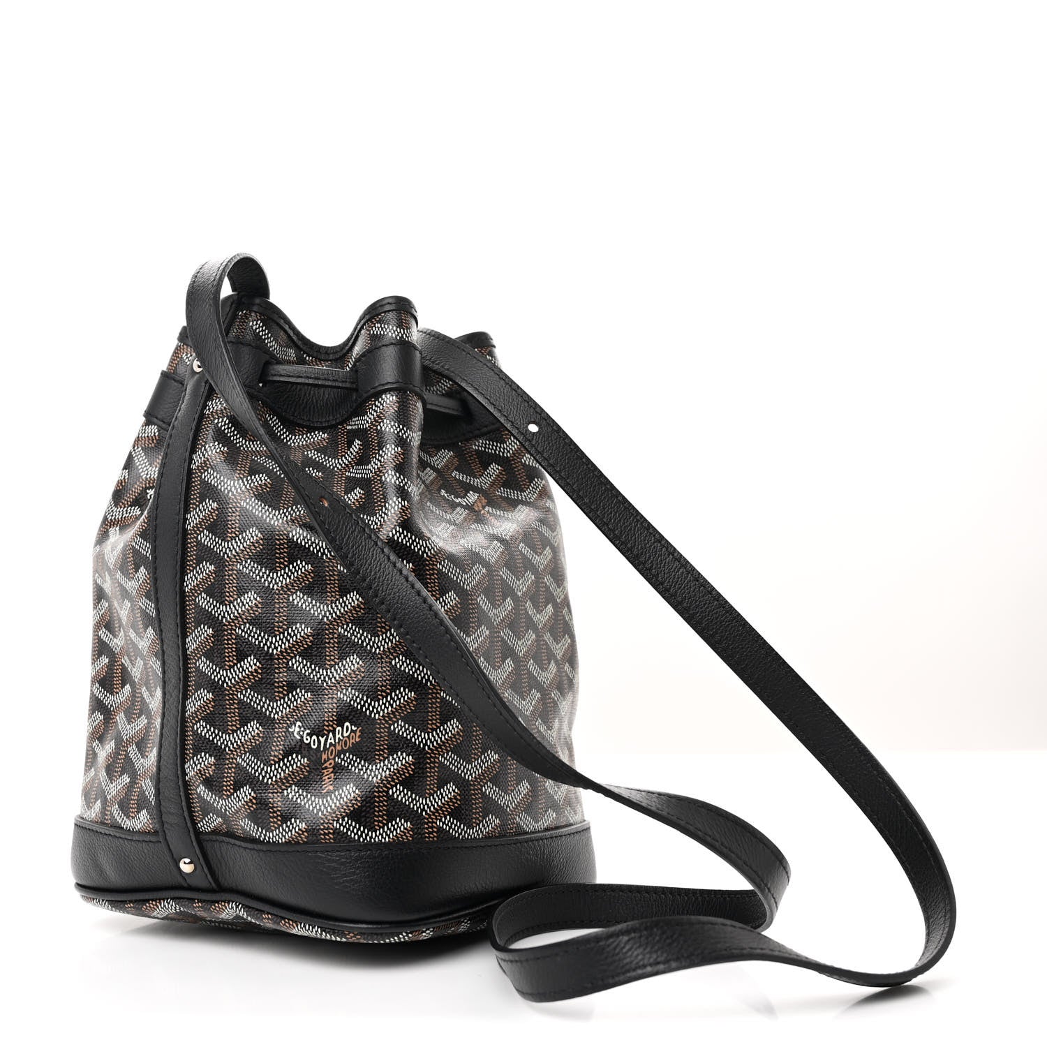 Goyard Goyardine Petit Flot Bucket Bag PM  Black 3 of 9