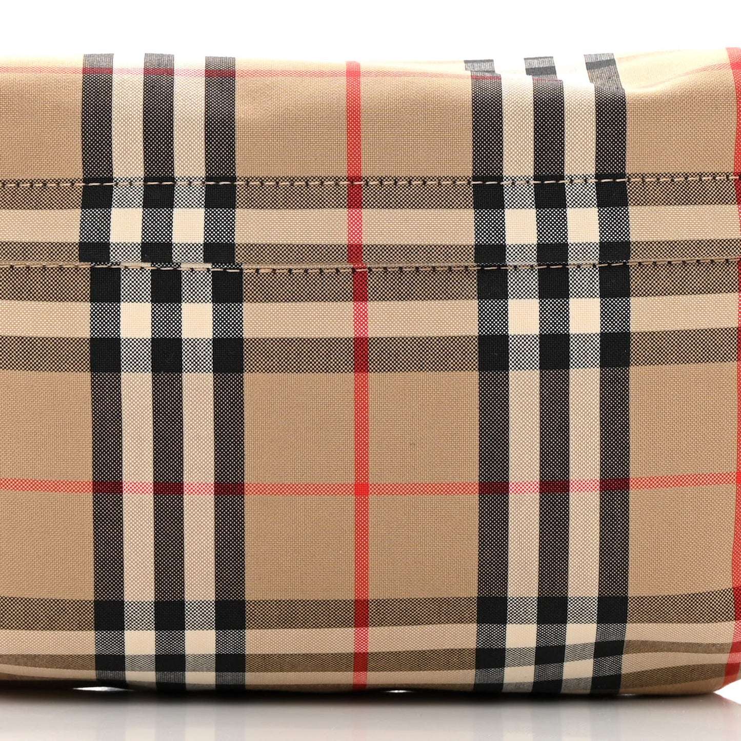 Nylon Vintage Check Medium Sonny Bum Bag Archive Beige Black