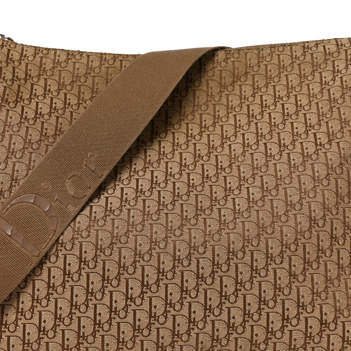 Christian Dior Canvas Diorissimo Large Messenger Bag Brown Beige 8 of 10