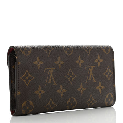 Louis Vuitton Monogram Josephine Wallet Red 4 of 18