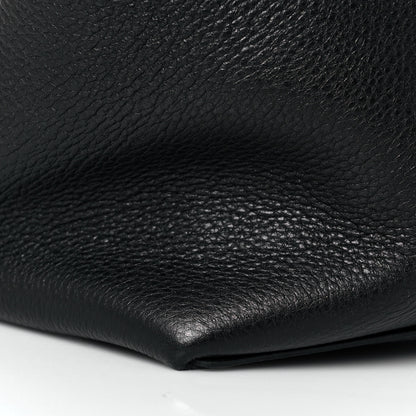 Louis Vuitton Veau Cachemire Watersnake Soft Lockit MM Black 9 of 9