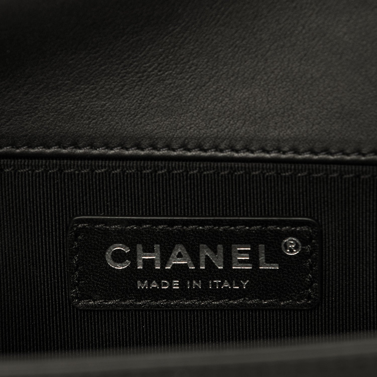 Chanel Calfskin Quilted Medium Boy Flap Black 6 of 8