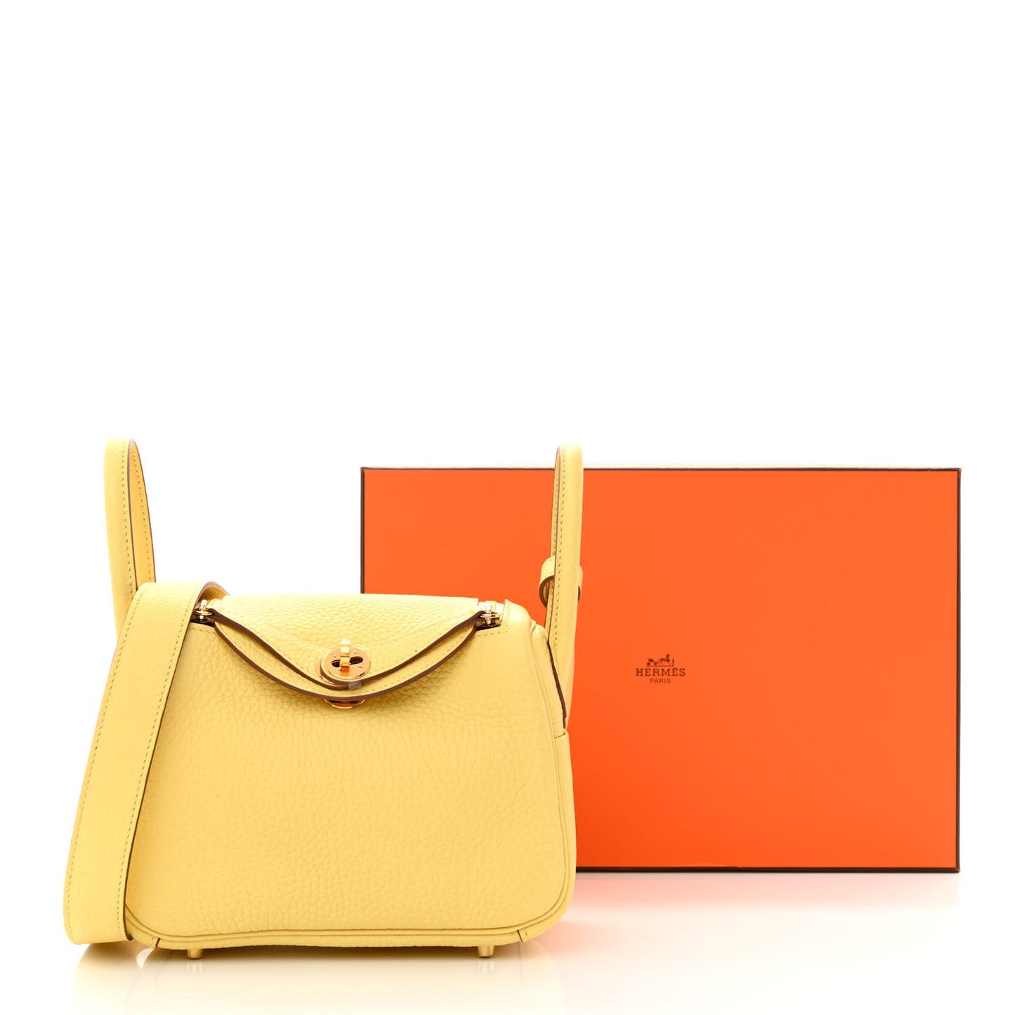 Taurillon Clemence Mini Lindy 20 Jaune Poussin