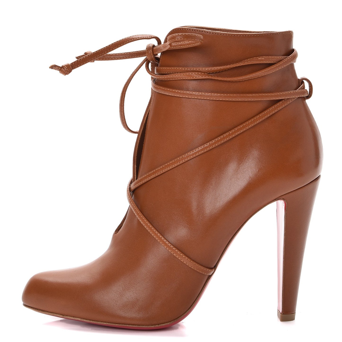 Shiny Nappa S.I.T. Rain 100 Ankle Boots 41 Brown