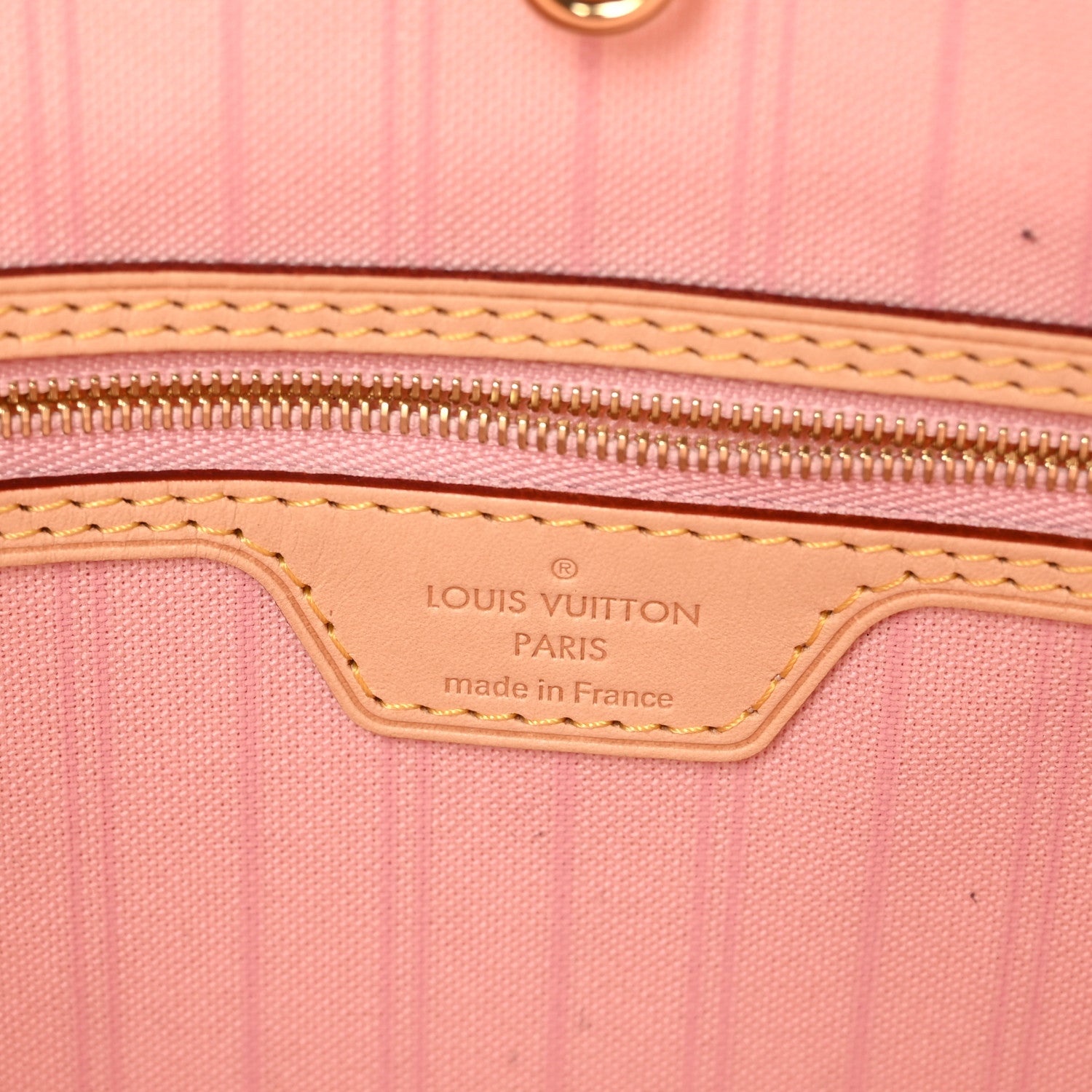 Louis Vuitton Damier Azur Delightful MM Rose Ballerine 6 of 8
