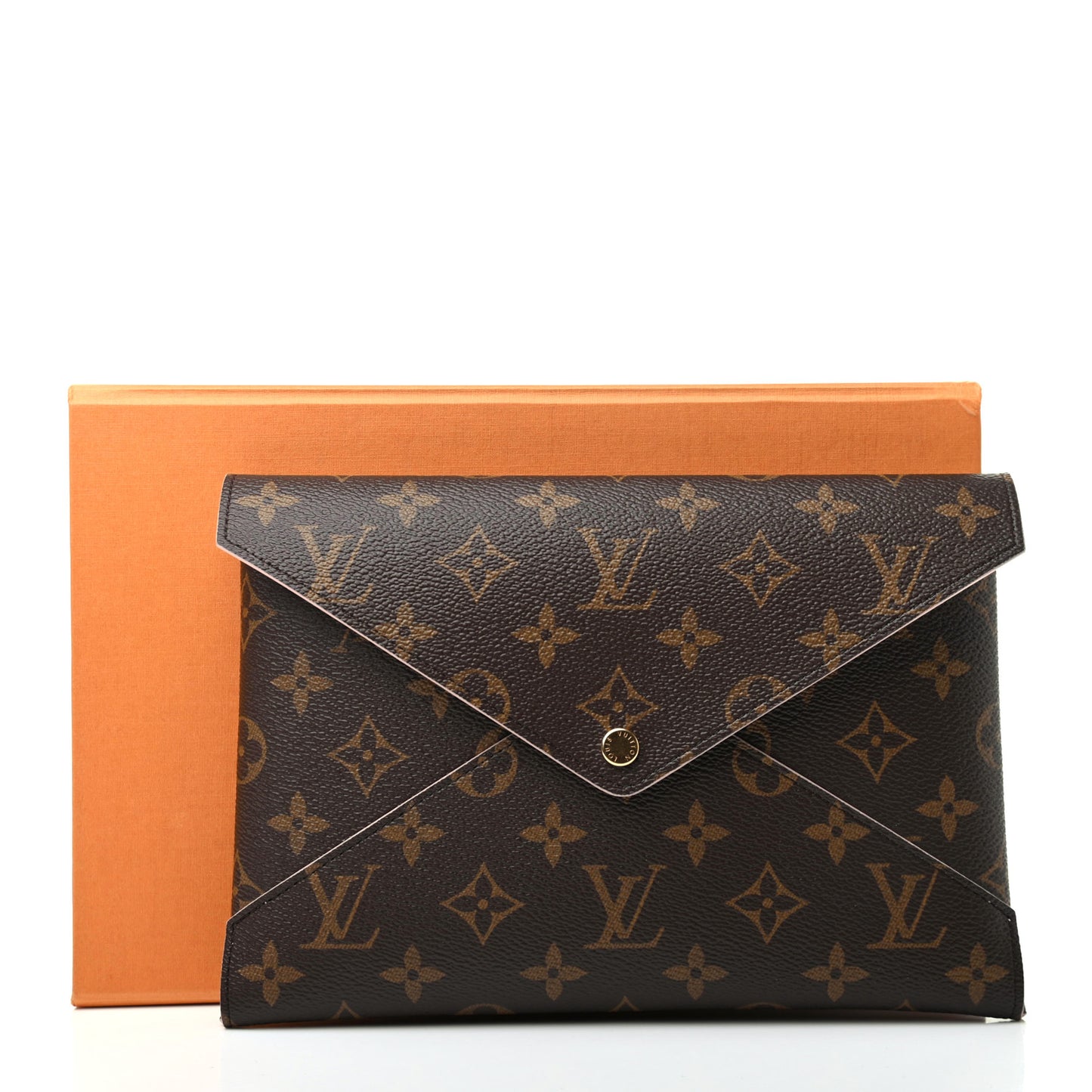 Monogram Large Kirigami Pochette Insert Rose Ballerine