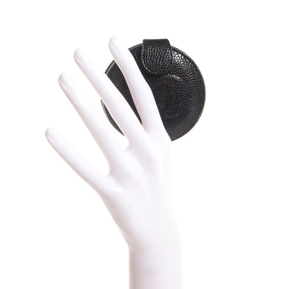 Chanel Caviar CC Round Mirror Black 2 of 7
