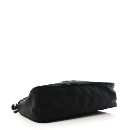 Prada Tessuto Nylon Pochette Bag Black 4 of 10