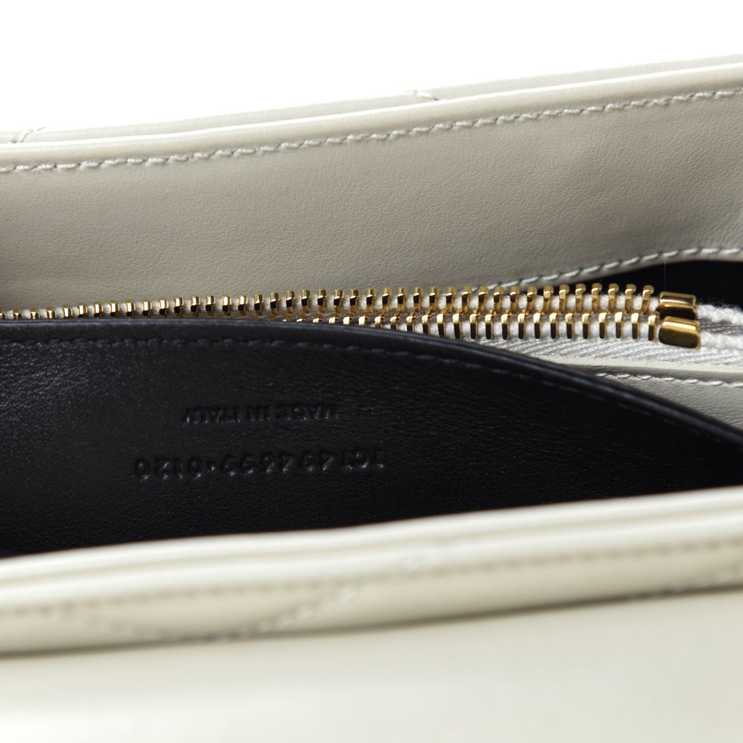 Calfskin Y Quilted Monogram Small Loulou Chain Satchel Crema Soft