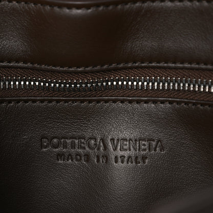 Bottega Veneta Lambskin Maxi Urban Wave Intrecciato Cassette Crossbody Bag Light Brown 6 of 11