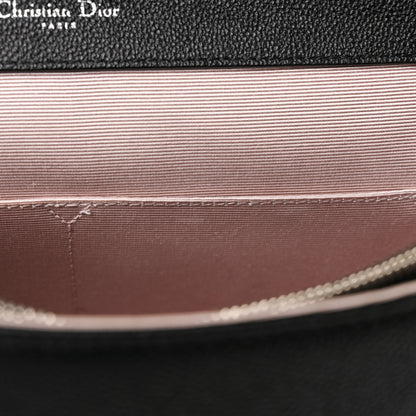 Christian Dior Grained Calfskin Diorama Satchel Black 12 of 17