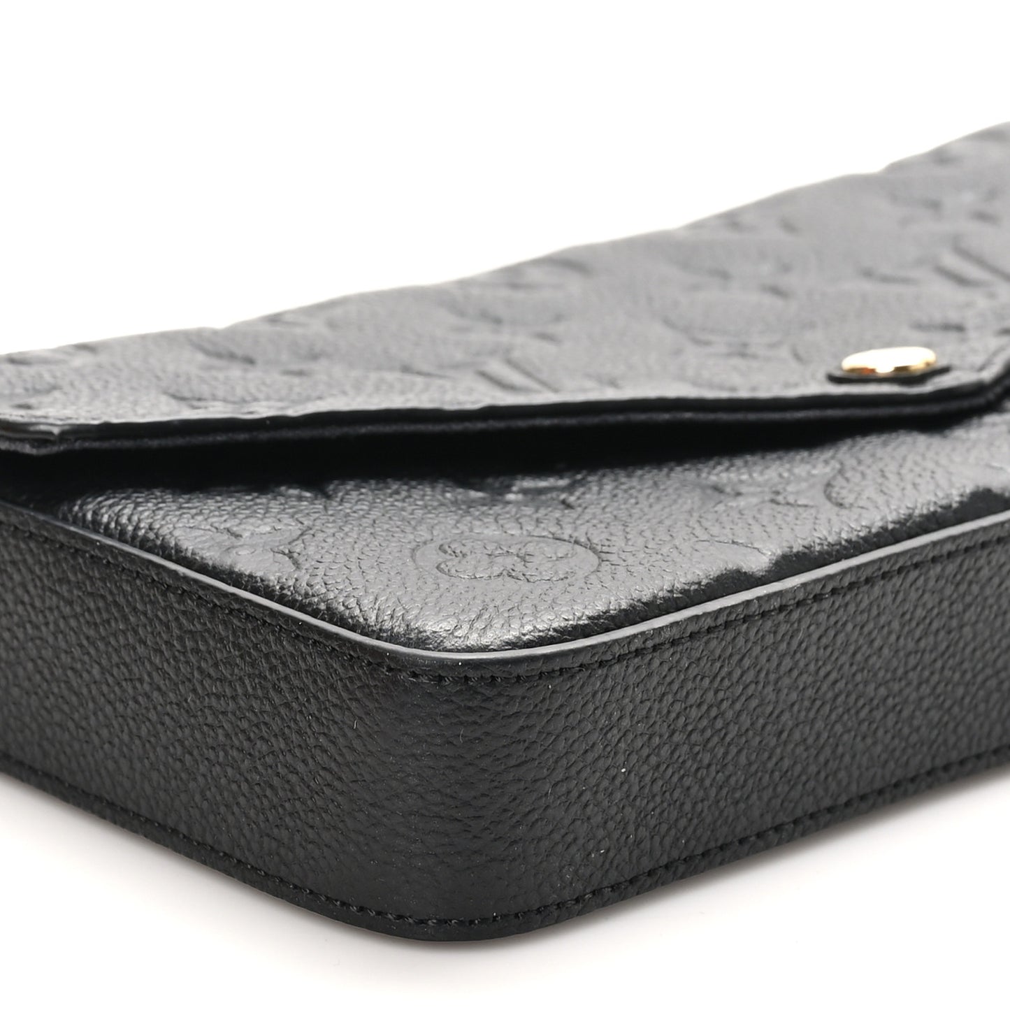 Empreinte Pochette Felicie Chain Wallet Black