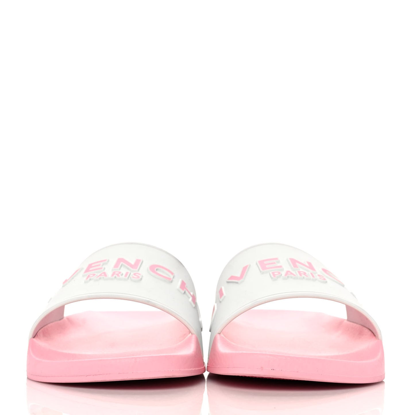 Rubber Logo Pool Slide Sandals 40 Candy Pink