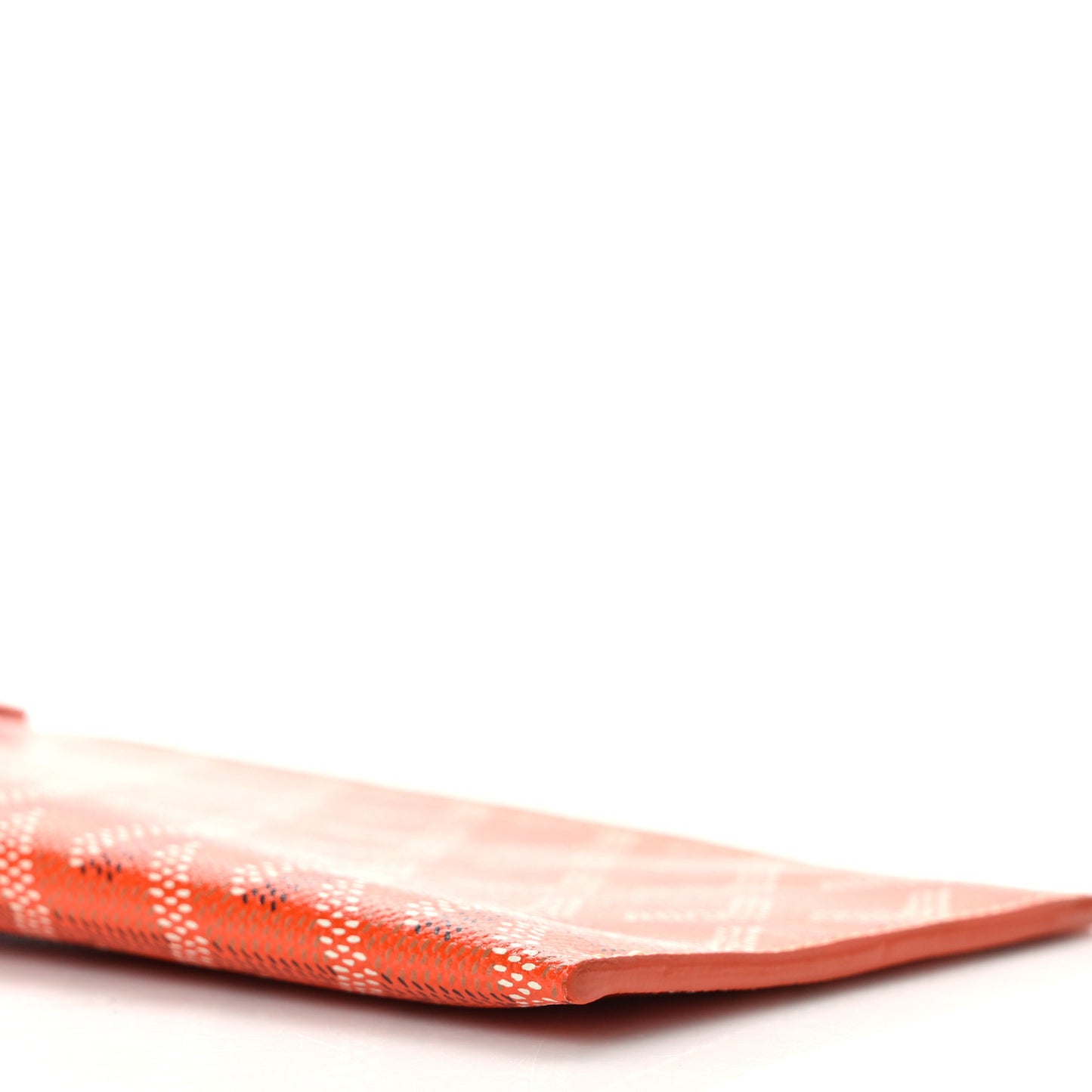 Goyardine Montmartre Glasses Case Orange