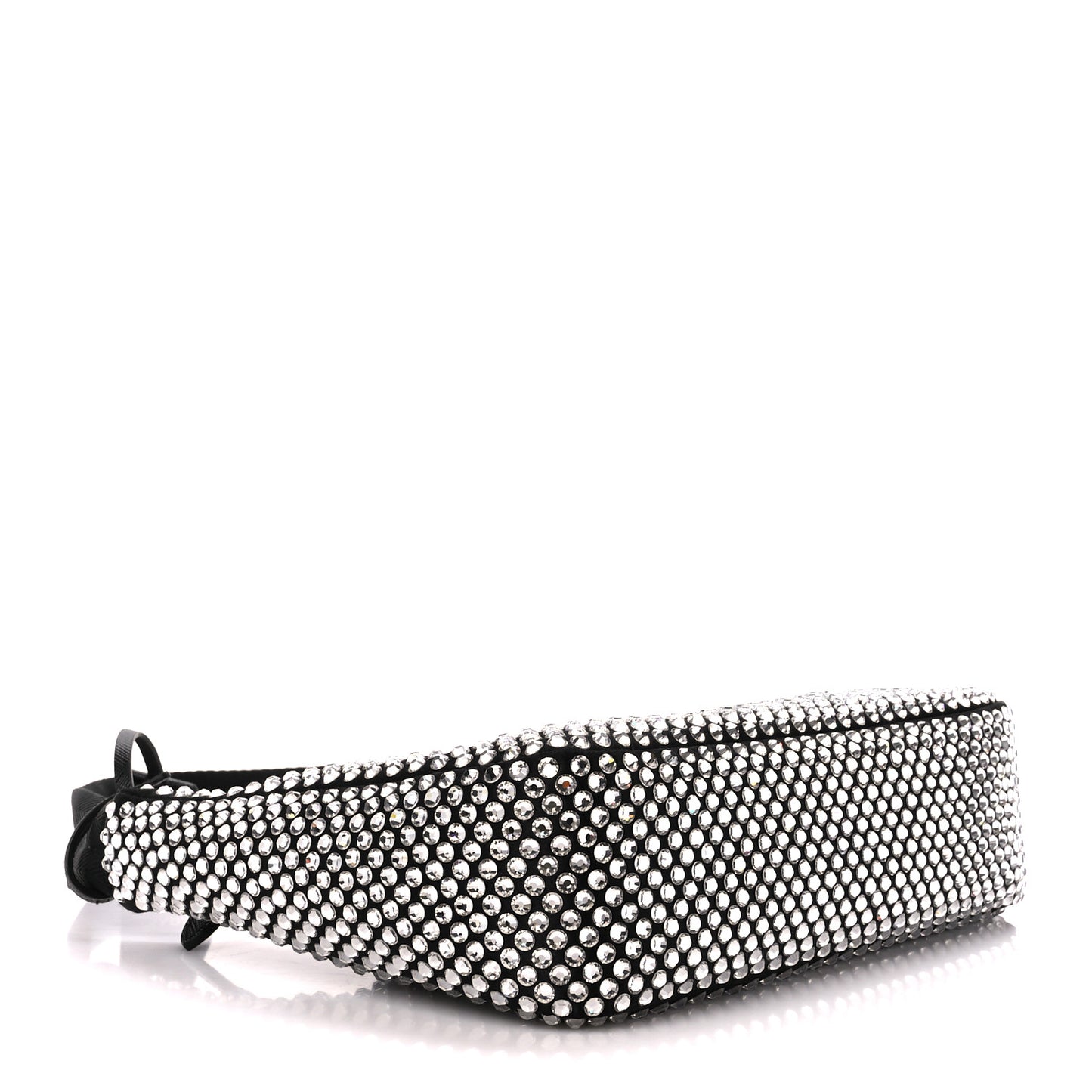 Satin Crystal Mini Re-Edition 2000 Bag Cristal