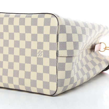 Louis Vuitton Damier Azur Neonoe MM Eau De Rose 10 of 11