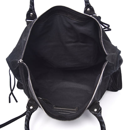 Balenciaga Baby Daim Suede Work Black 4 of 10