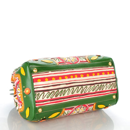 Prada Canapa Stampata Frame Bag Larice 4 of 8