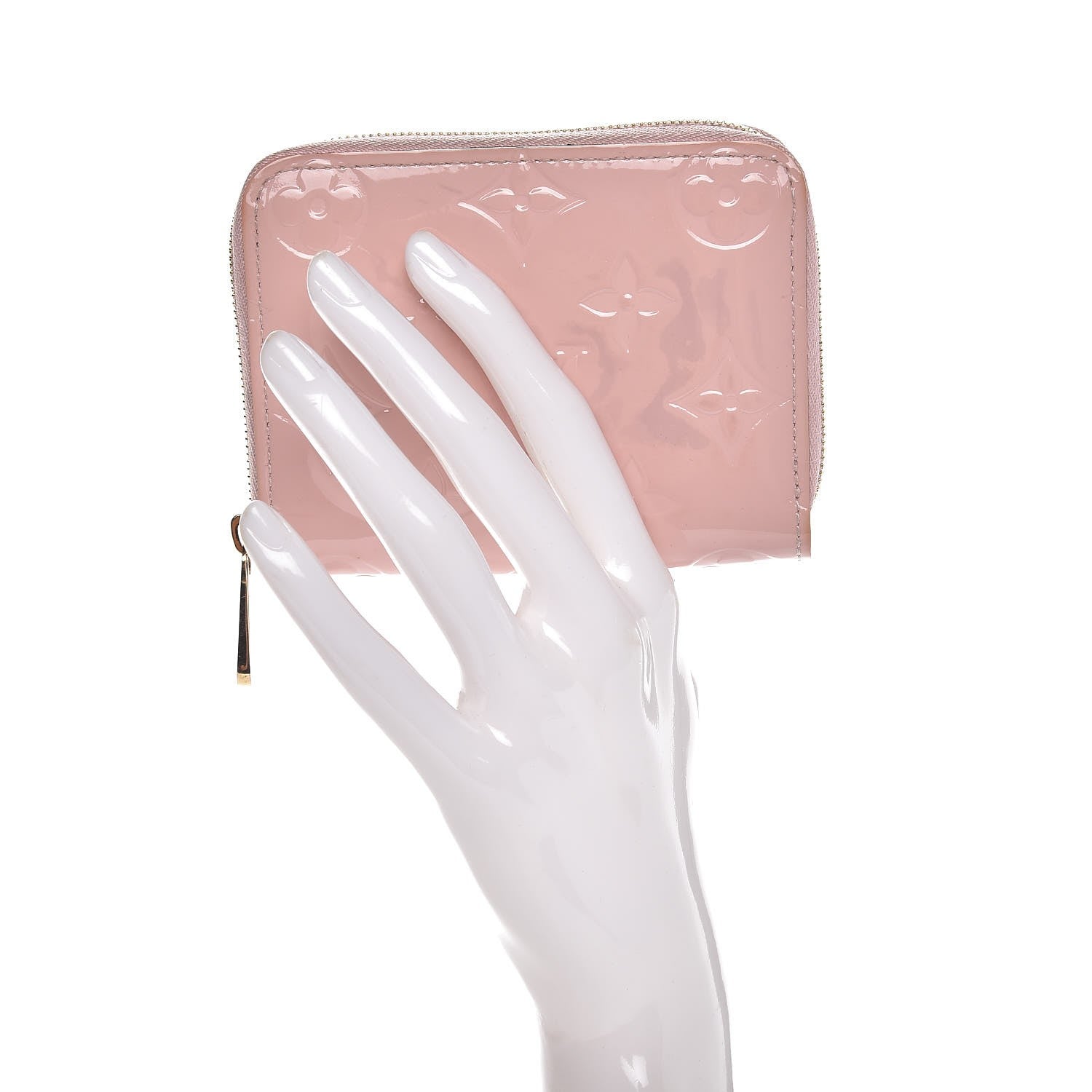 Louis Vuitton Vernis Zippy Coin Purse Rose Ballerine 2 of 10