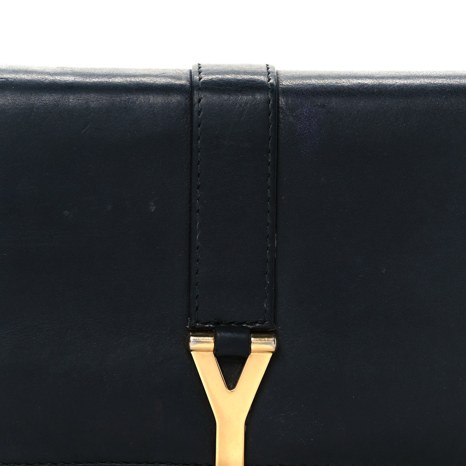 Saint Laurent Calfskin Classic Y Ligne Zip Around Wallet Black 16 of 16