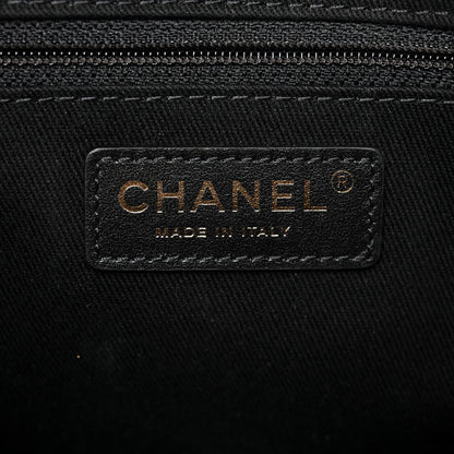 Chanel Lurex Boucle Mini Deauville Tote Blue 6 of 11