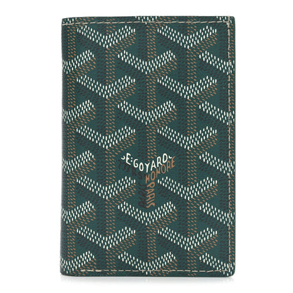 Goyard Goyardine Saint Pierre Card Holder Green 1 of 5