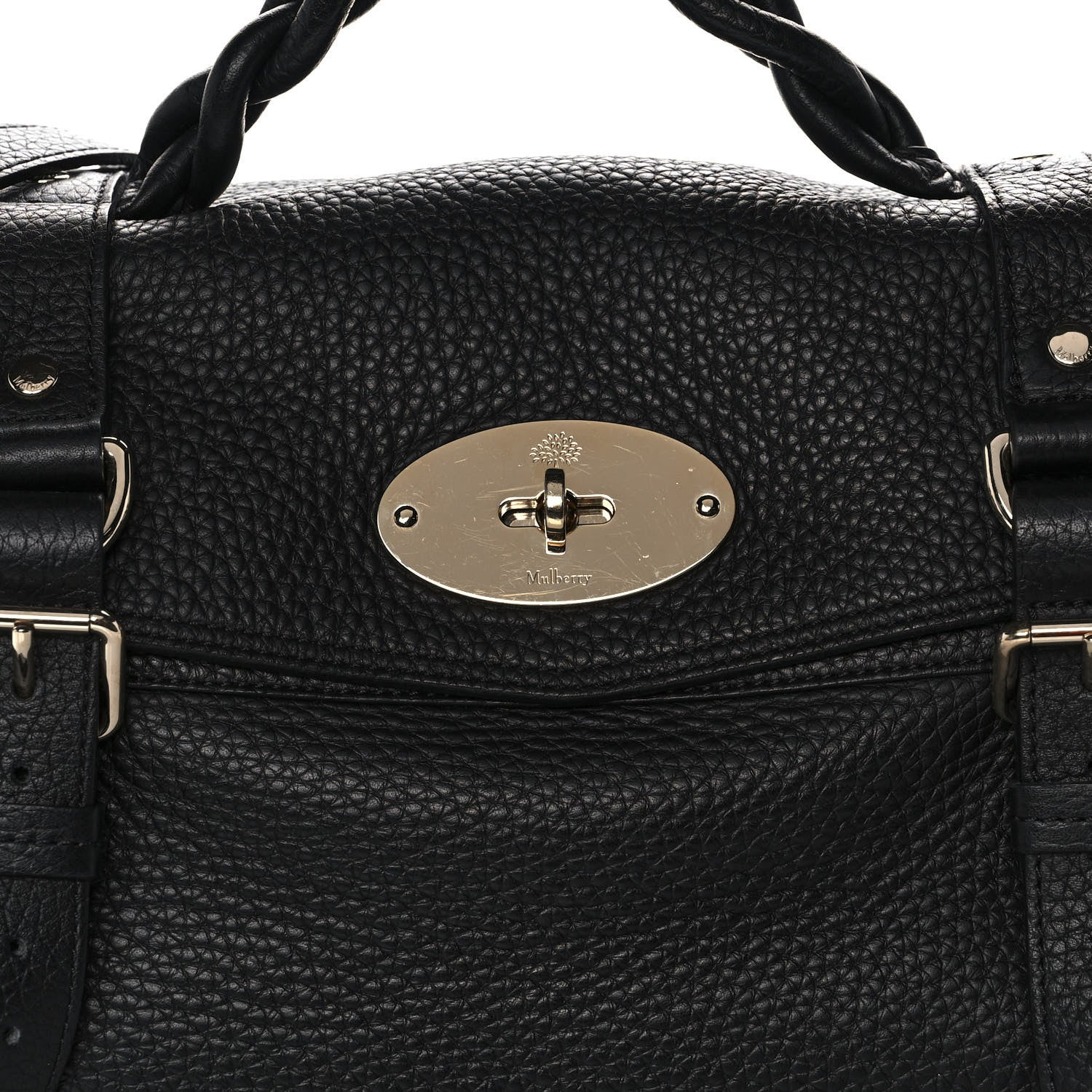 Mulberry Soft Buffalo Medium Alexa Black 8 of 9