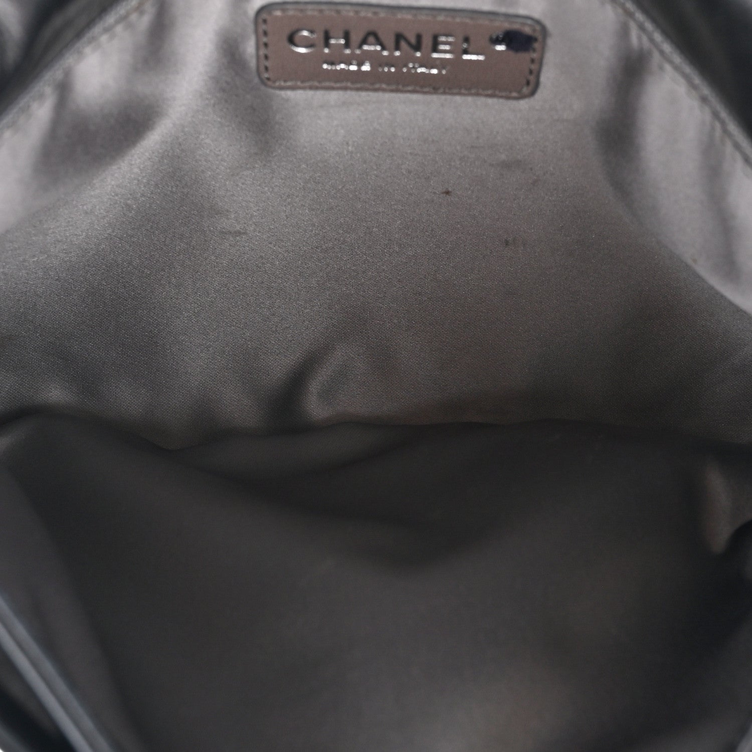 Chanel Lambskin Quilted Chain Mail Shoulder Bag Black 5 of 15
