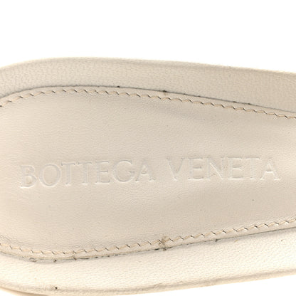 Bottega Veneta Nappa Matelasse Padded Mule Sandals 38.5 Optic White 8 of 8
