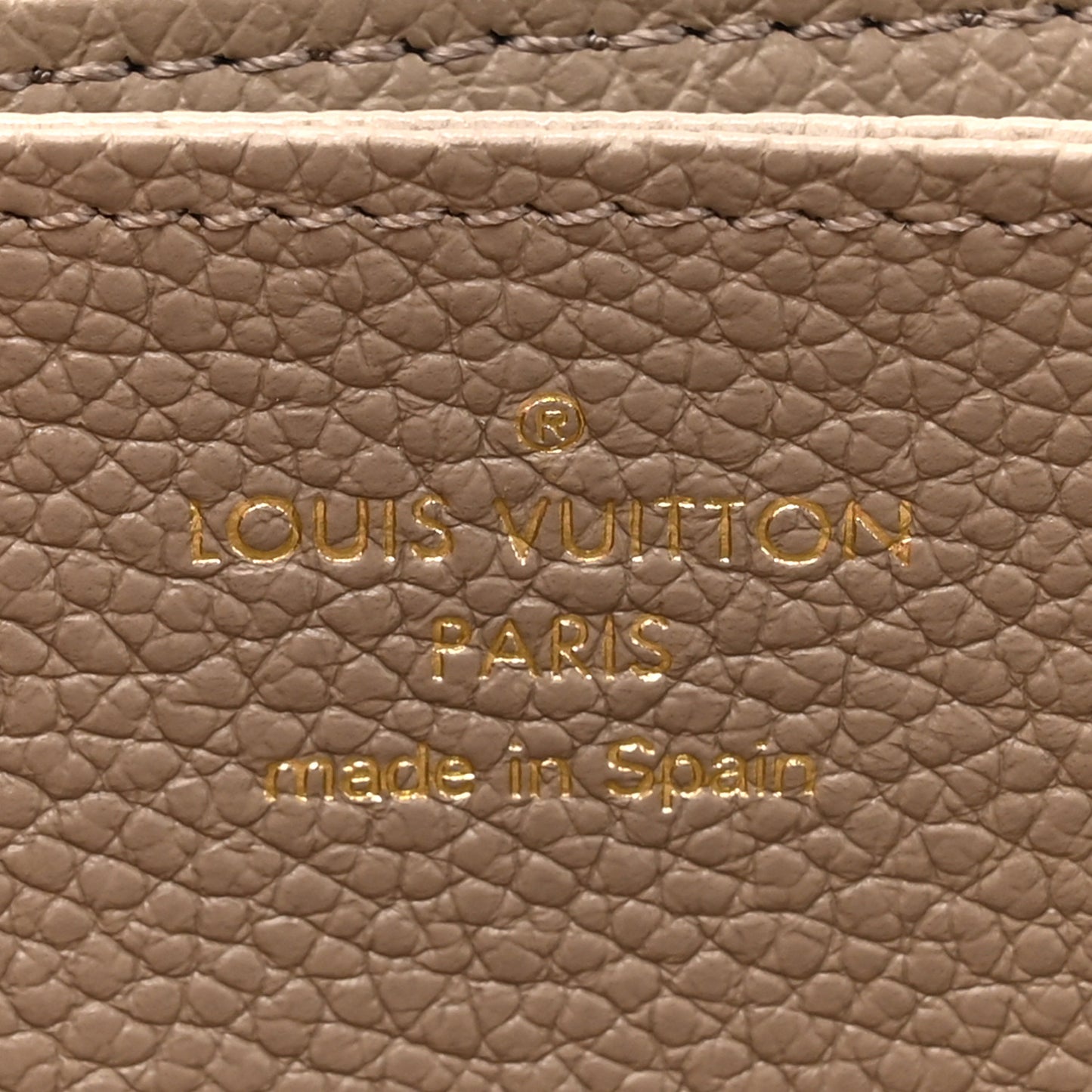 Empreinte Monogram Giant Zippy Wallet Tourterelle Creme