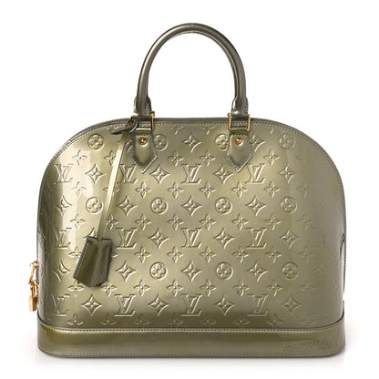 Louis Vuitton Vernis Alma GM Gris Art Deco 1 of 8