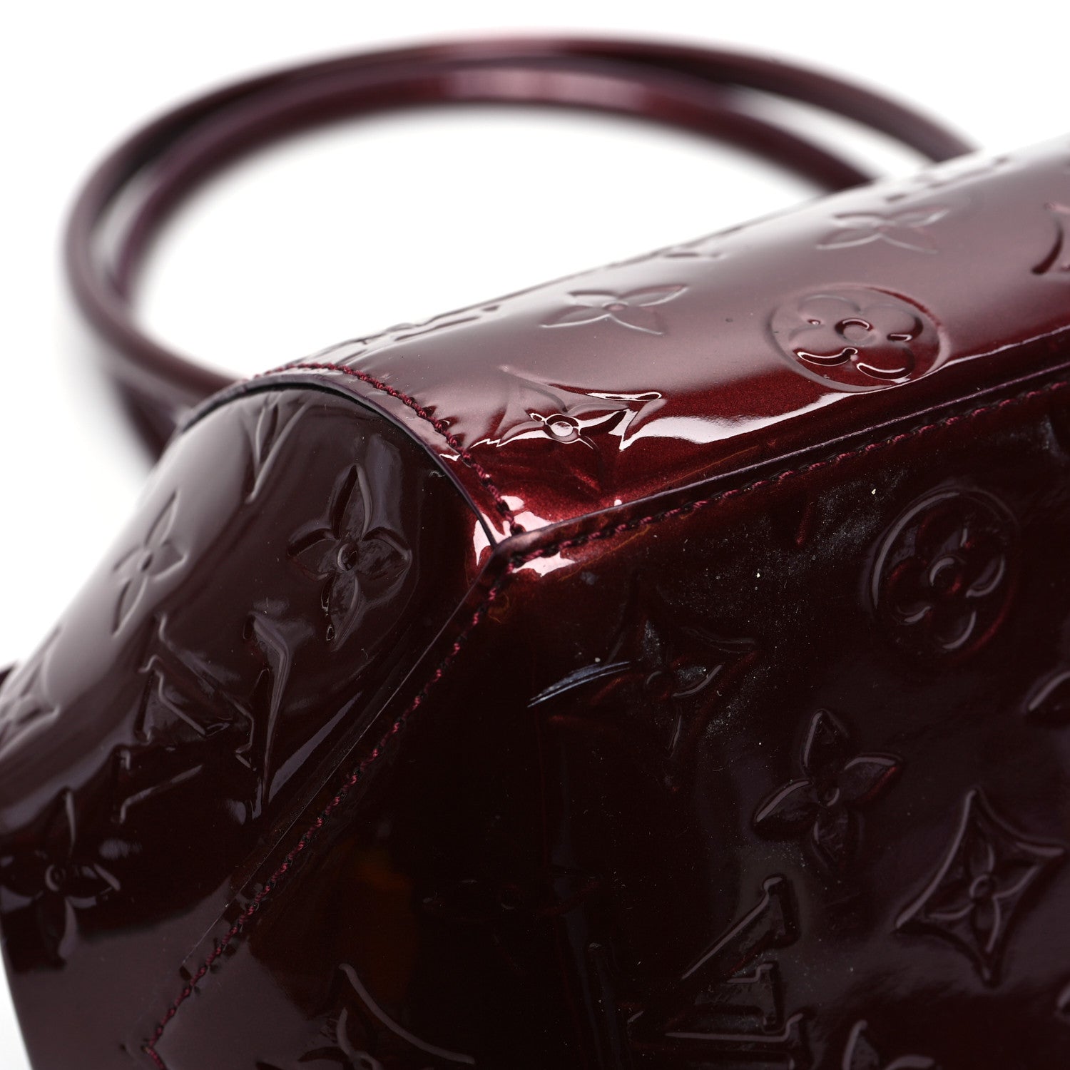 Louis Vuitton Vernis Sherwood GM Rouge Fauviste 10 of 11