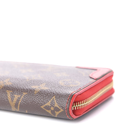Louis Vuitton Monogram Retiro Zippy Wallet Cherry 7 of 11